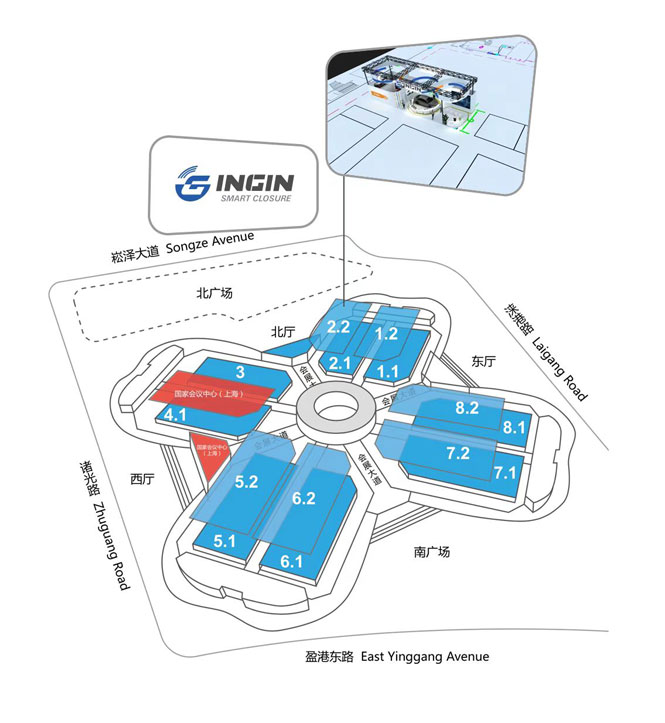 INGIN Showcases Automotive Smart Closure Solutions at the 2023 Auto Shanghai(图3)