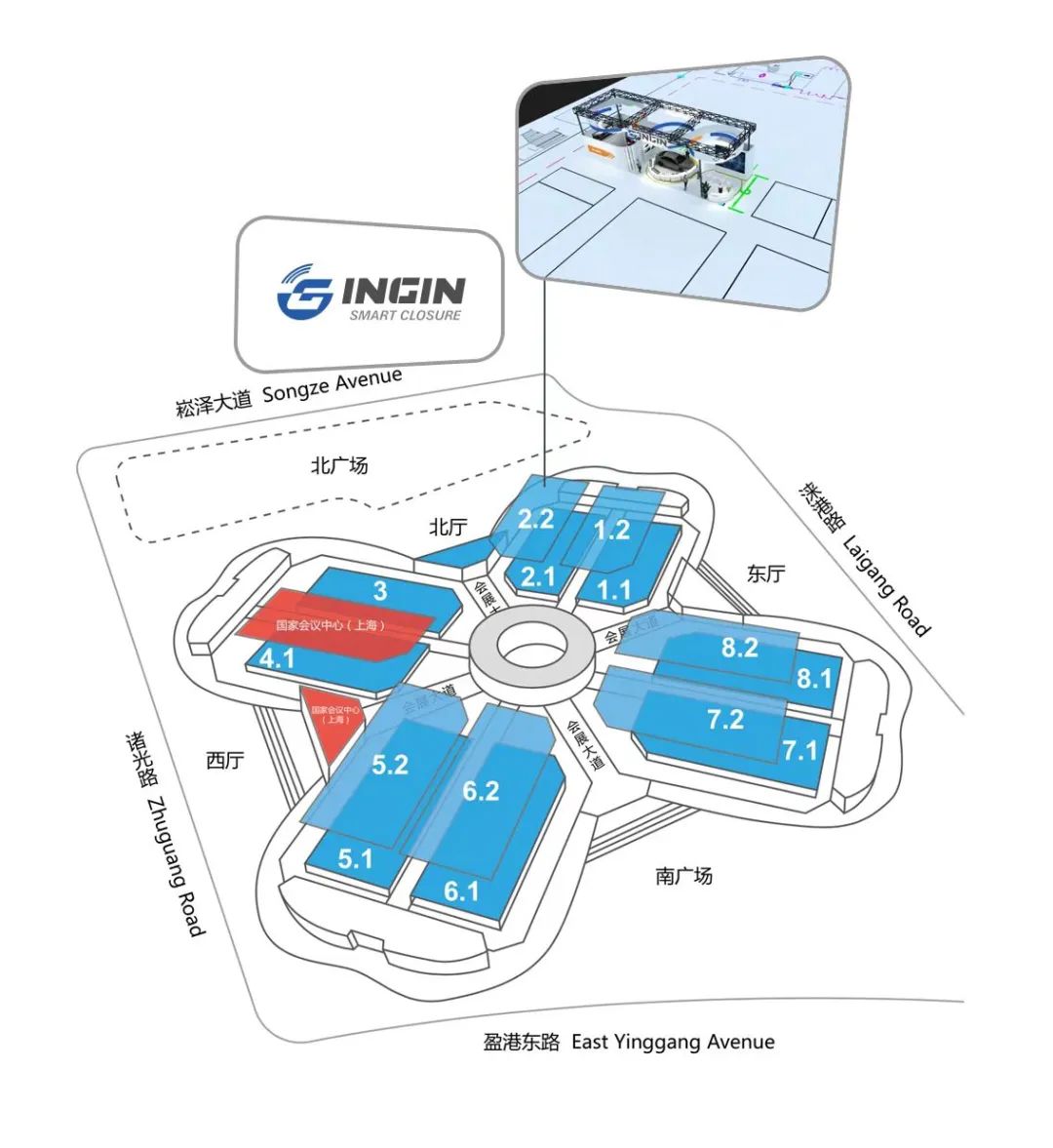 恩井携智能进出系统解决方案，亮相2023上海国际车展(图4)